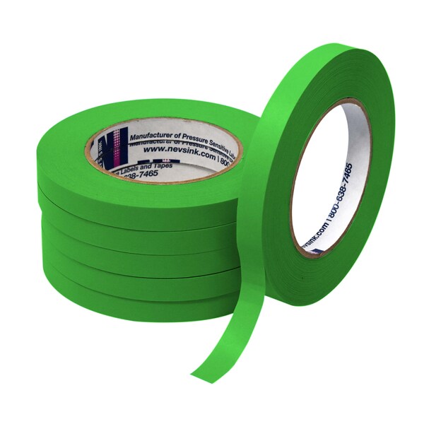1/2" wide x 60yd Green Labeling Tape